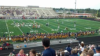 Football Game at Byers Field in Parma Ohio